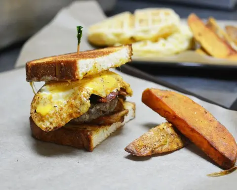 Assorted gourmet sandwiches on specialty breads